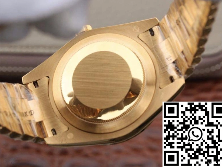 Factory Rolex Dial Gold 218238 EW Yellow Day-Date II 18K 40MM 0424